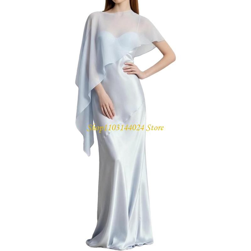 Women'S Formal Wear For A Wedding Guest - N5KE Fließender Chiffon-Schal für Hochzeitskleidung und