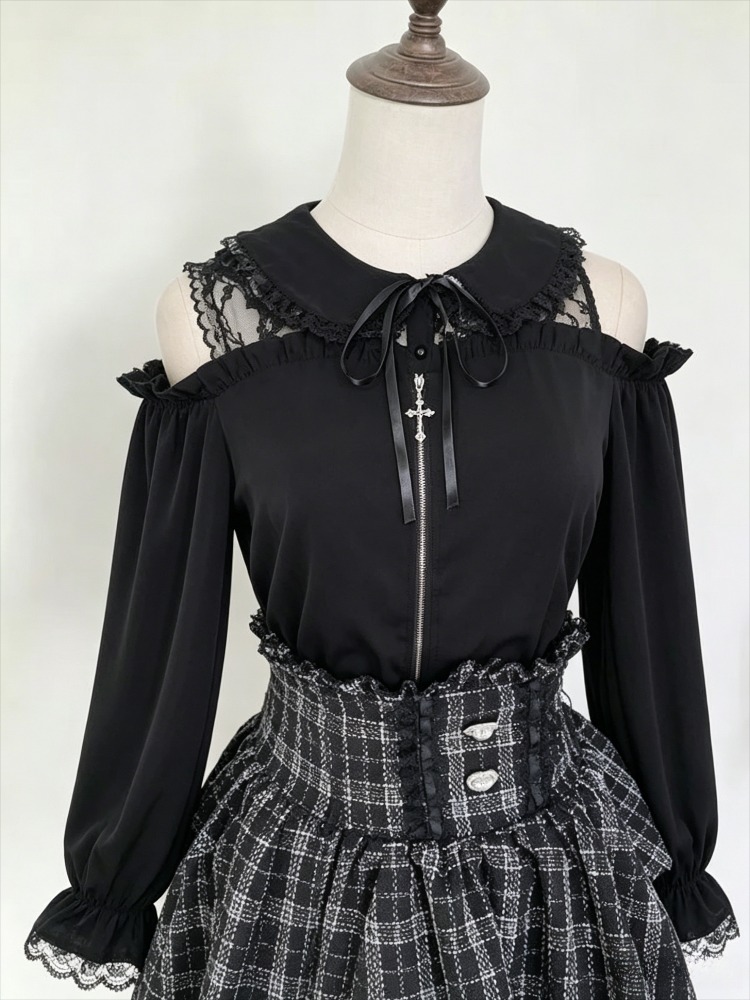 Women Formal Blouses For Evening Wear - Süße JK-Bluse für Damen, Japanischer Kawaii-Lolita-Stil
