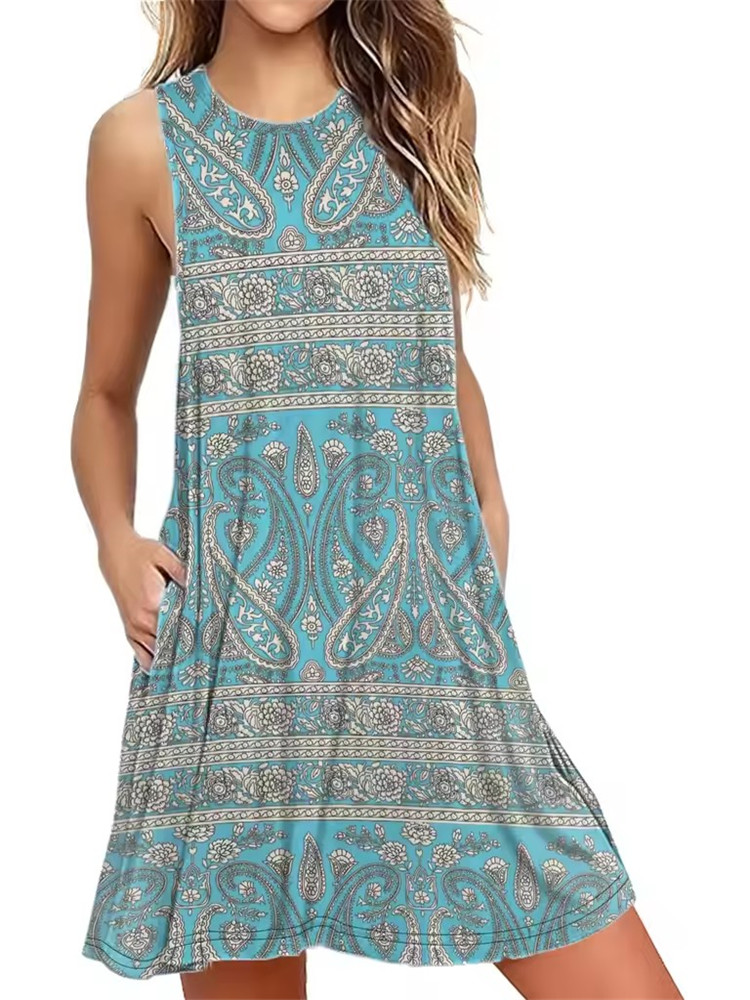 9XL Plus Größe Sommerkleid Los – Shift Dress Sleeveless Bewertung und Preis