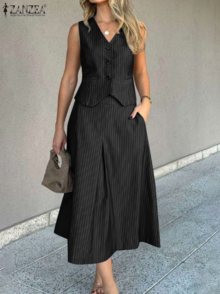 ZANZEA Büro Frauen 2-teiliges  – Shift Dress Sleeveless Bewertung und Preis