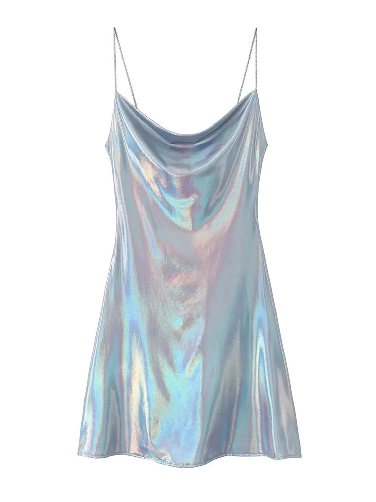 HH Damen Sexy Shinning Metalli – Shift Dress Sleeveless Bewertung und Preis