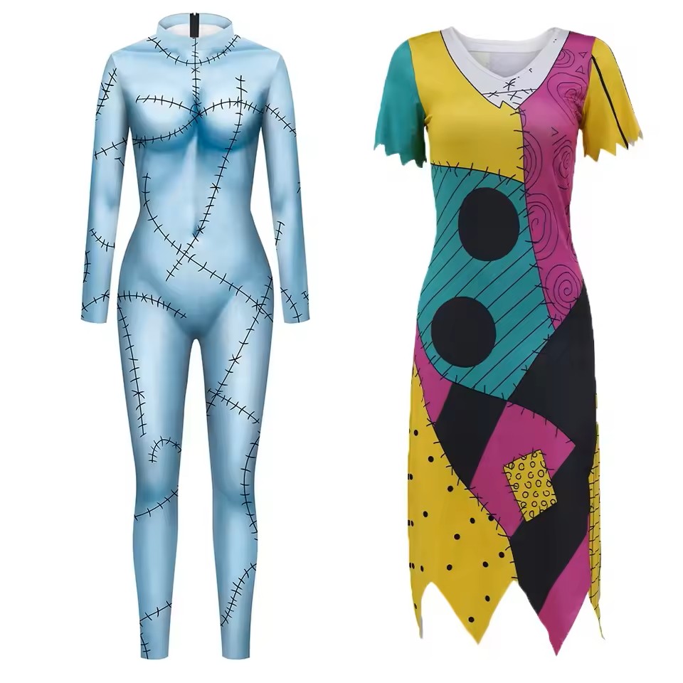 Halloween Anime Film Sally Cos – Shift Dress Sleeveless Bewertung und Preis