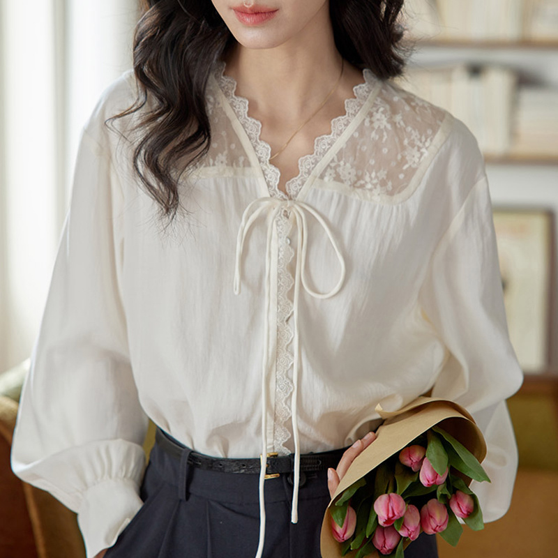 Langarmhemden für Damen, Satin – Women Formal Blouses For Evening Wear Bewertung und Preis