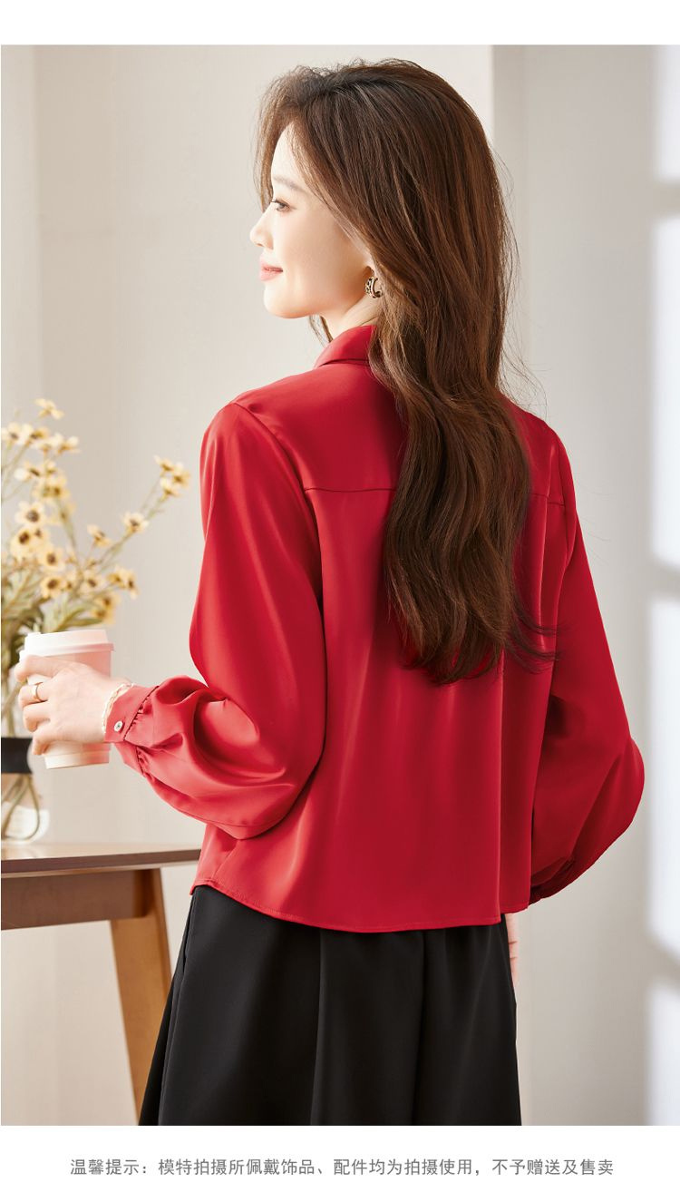 Langarmhemden für Damen, Baumw – Women Formal Blouses For Evening Wear Bewertung und Preis