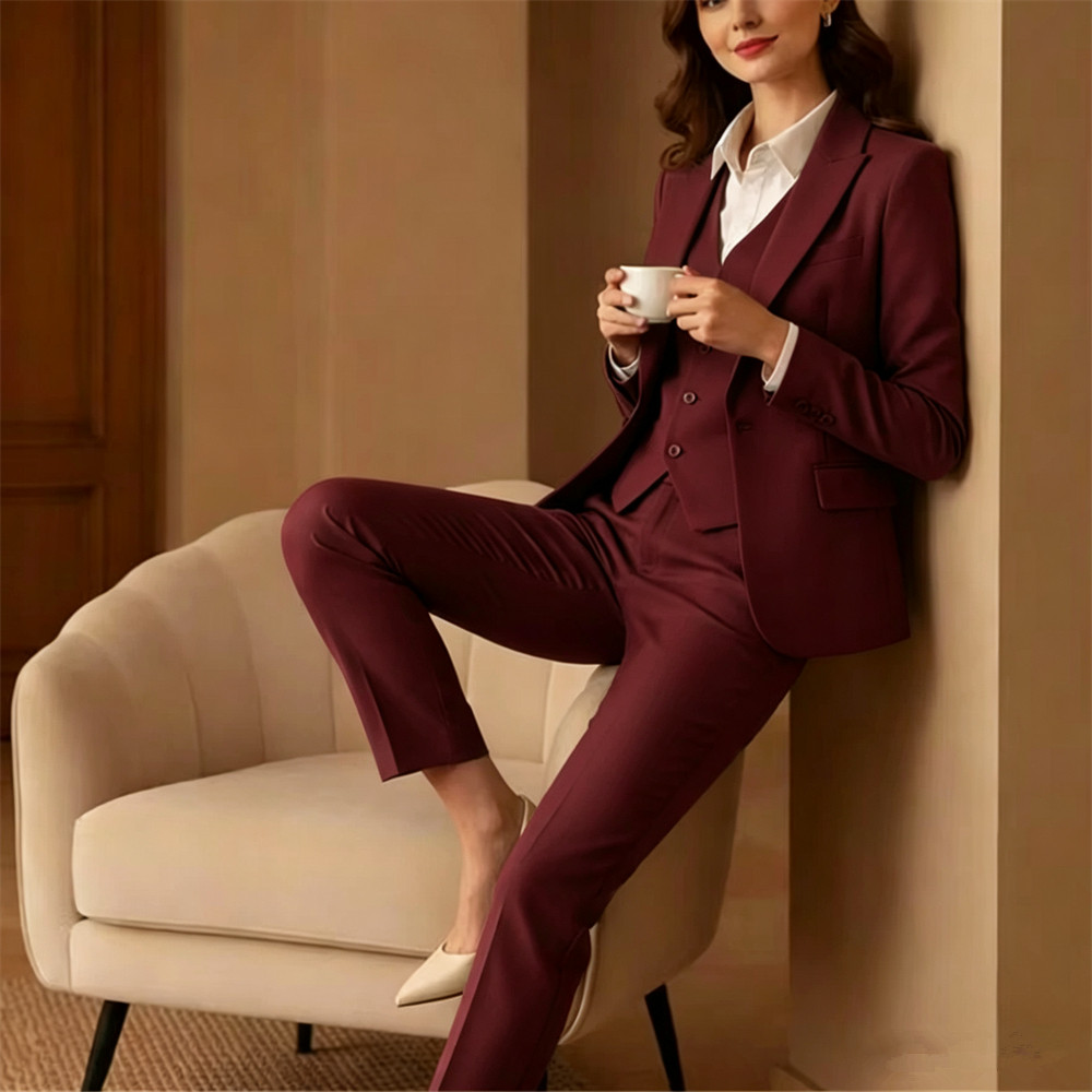 Neuer Salbeigrüner Damenanzug  – Women Formal Wear Vest Bewertung und Preis