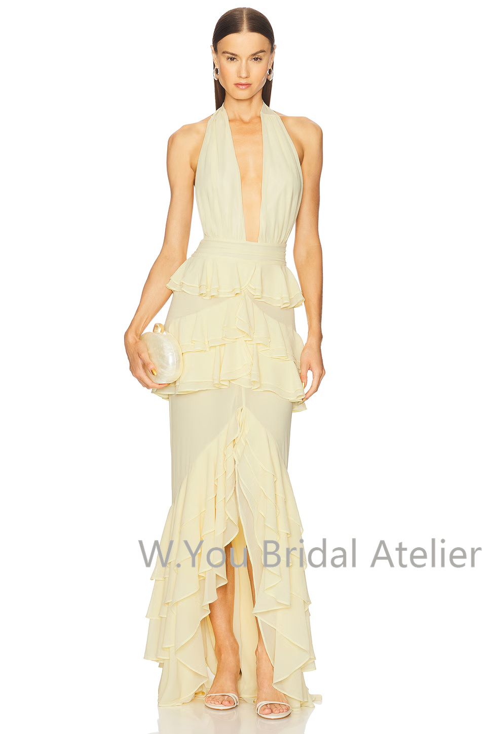 Abendkleider mit Tiefem V-Auss – Women'S Formal Wear For A Wedding Guest Bewertung und Preis