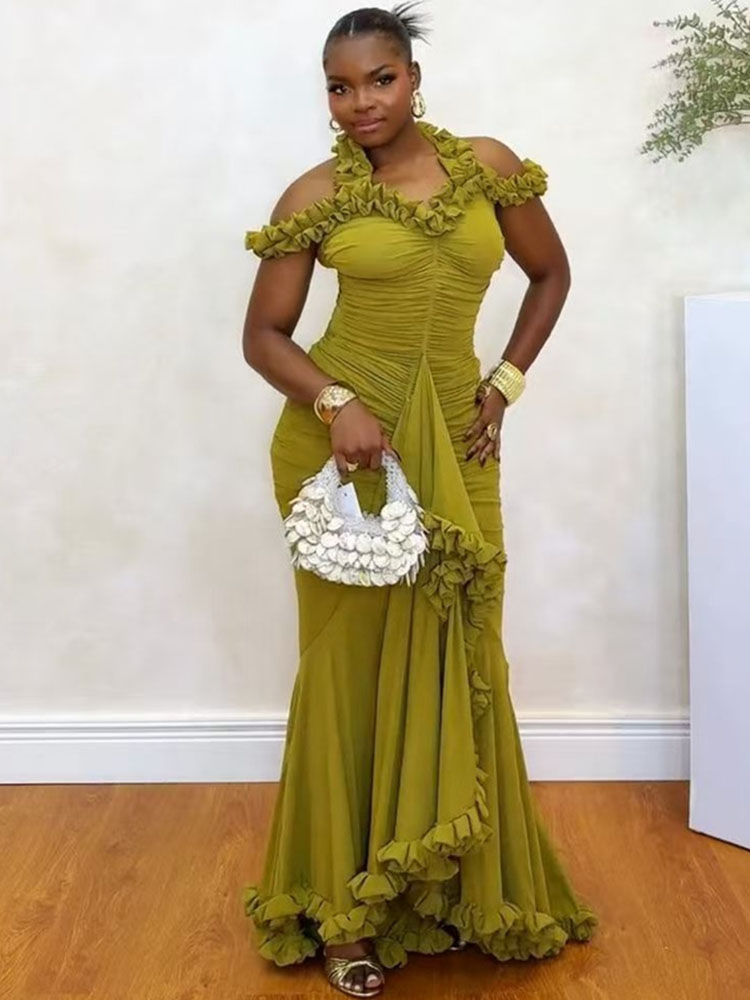 Sexy schulterfreie Hochzeitsga – Women'S Formal Wear For A Wedding Guest Bewertung und Preis