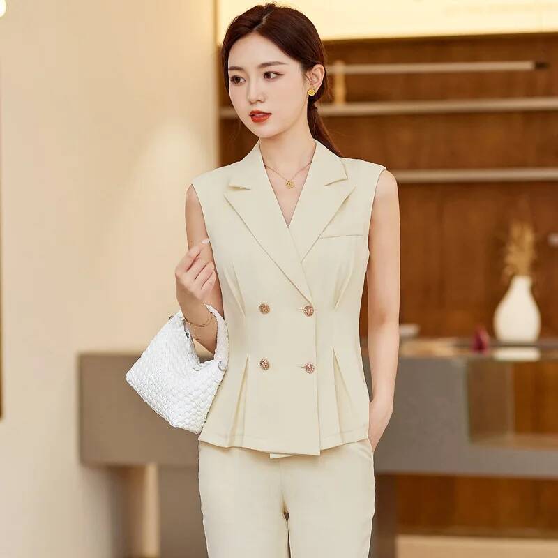 Elegante Damen-Hosenanzüge mit – Women Formal Wear Vest Bewertung und Preis