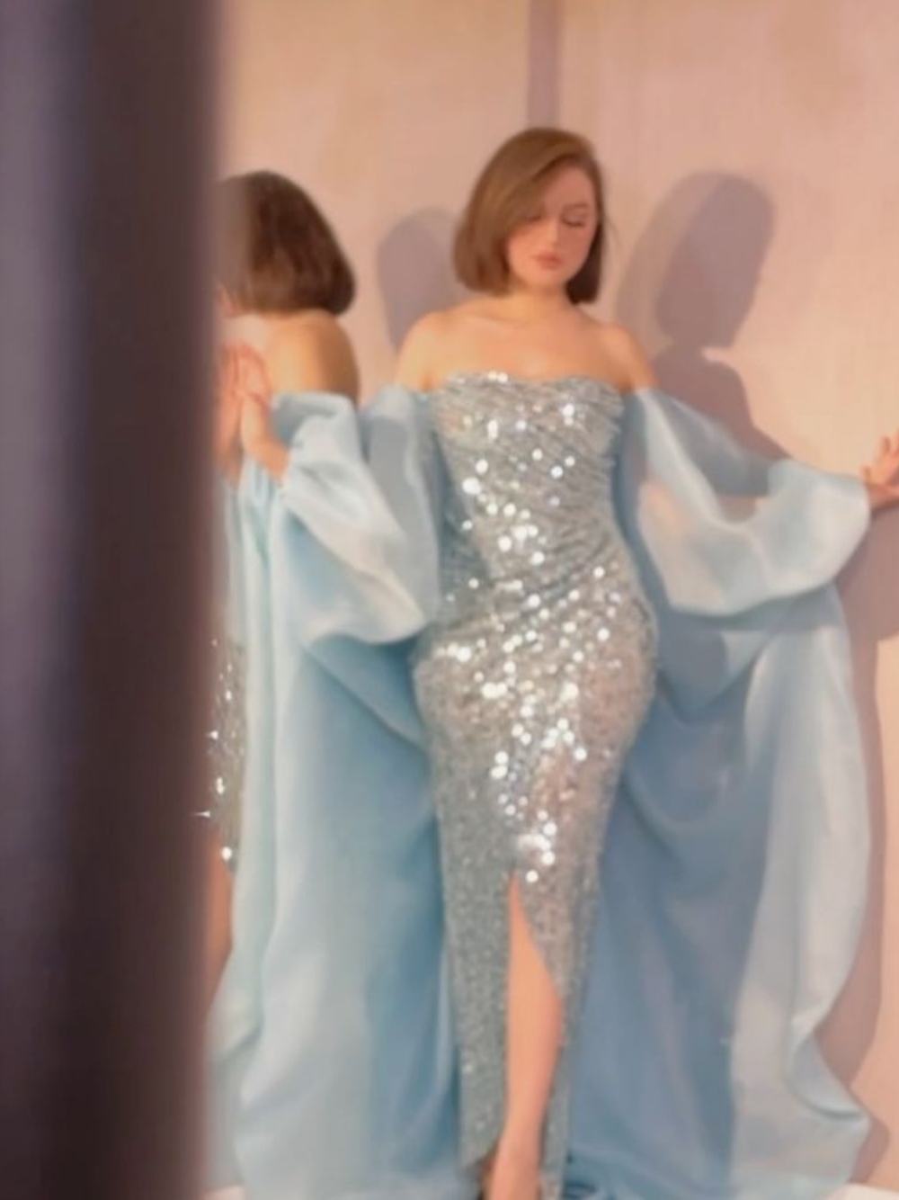 Sexy herzförmiges 2-teiliges A – Women Formal Wear On Sale Bewertung und Preis