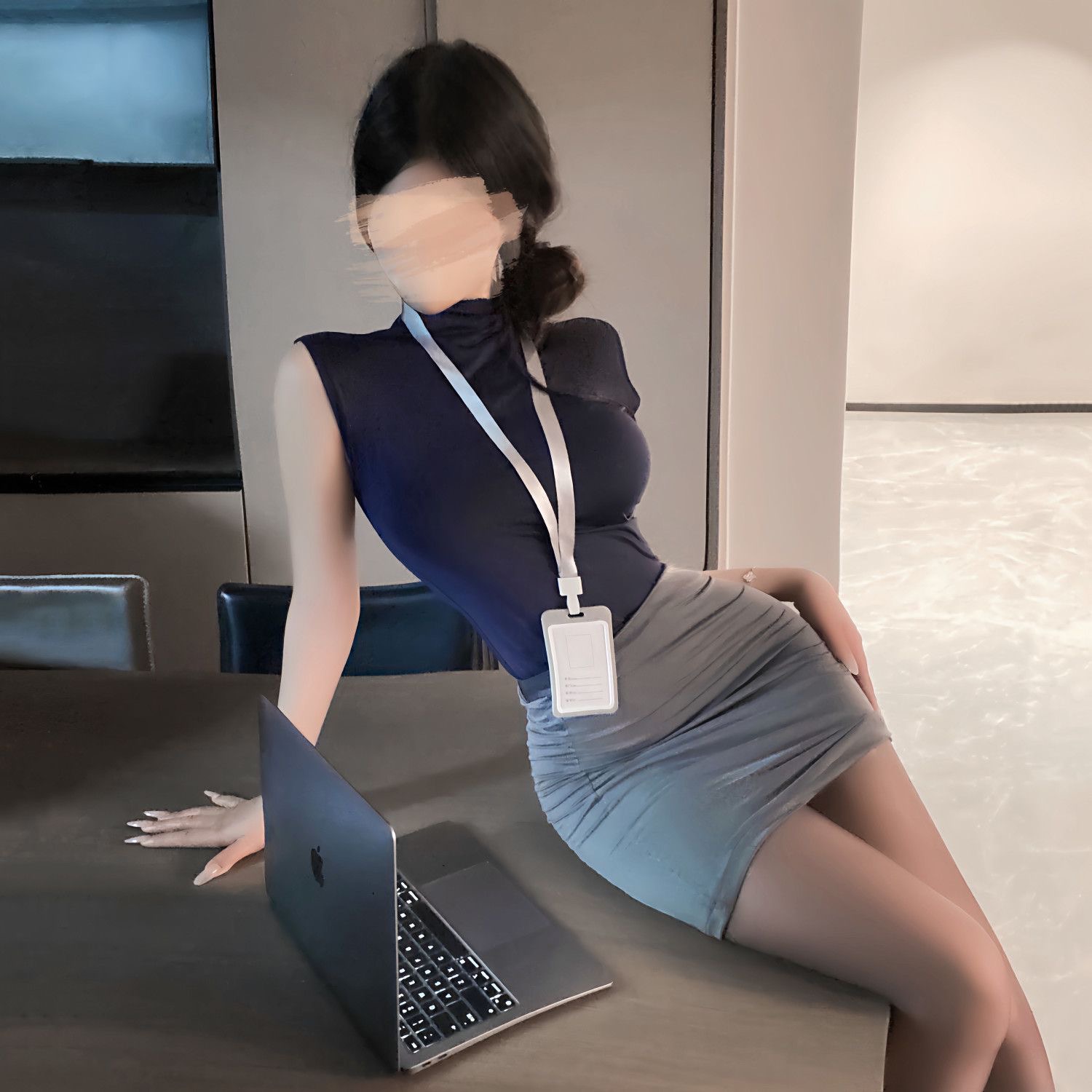 Süße Röcke Set OL Sexy Pure De – Shift Dress Sleeveless Bewertung und Preis