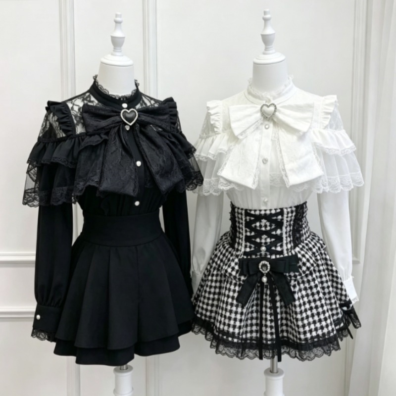 2026 Japanische Kawaii Lolita  – Women Formal Blouses For Evening Wear Bewertung und Preis